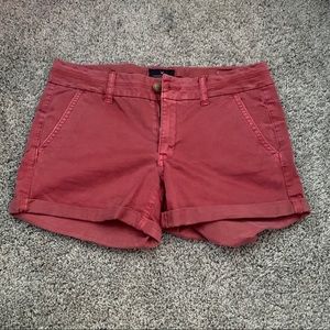 American Eagle Maroon Shorts